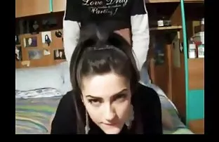 XXX سبیل طبخ دختر سگس انال شیک